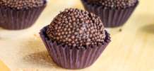BRIGADEIRO PRETO MIÇANGA CHOC.( MINIMO 25 UNIDADES)
