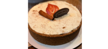 TORTA MAÇÃ COM NOZES E CANELA 26CM 