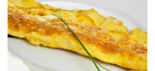 OMELETE MUÇARELA DE BÚFALA 