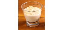 MOUSSE DE LIMÃO COM CRUMBLE E LASCAS DE AMÊNDOAS                  
