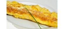 OMELETE DE QUEIJO BRANCO
