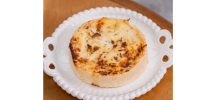 QUICHE DE QUEIJO COM ALHO PORÓ