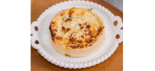 QUICHE DE QUEIJO COM ALHO PORÓ