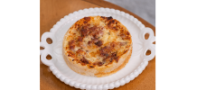 QUICHE LORRAINE (QUEIJO E BACON)