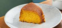 FATIA BOLO DE CENOURA SEM COBERTURA
