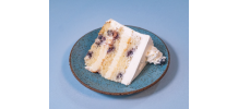 BOLO DE LIMÃO SICILIANO E BLUEBERRY