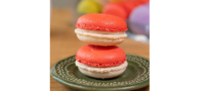 MACARON DE IOGURTE/FRAMBOESA - UNITÁRIO