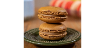 MACARON DE CARAMELO E FLOR DE SAL - UNITÁRIO 