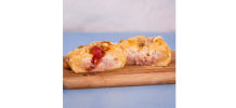 ENROLADINHO DE PRESUNTO E QUEIJO