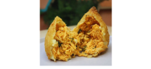 Coxinha de frango com requeijão