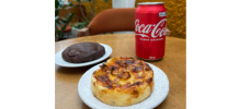 QUICHE ALHO PORÓ + COOKIE NUTELLA + COCA COLA 