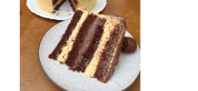 BOLO DE MARACUJÁ COM CHOCOLATE 