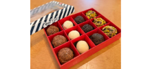 Caixa Brigadeiros "Amo você"