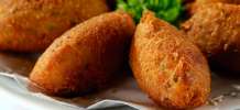 Porção de Bolinhos de Bacalhau