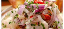 Ceviche de Peixe Branco