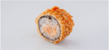 10 Hot Roll de Salmão Grelhado
